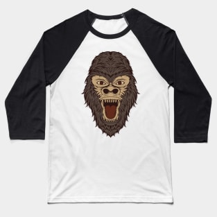 Vintage Roaring Gorilla Baseball T-Shirt